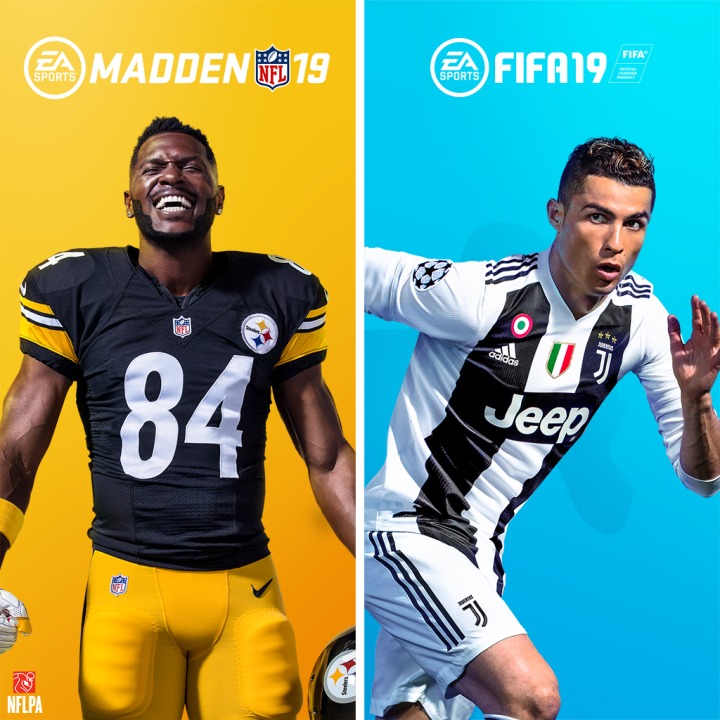 Fifa 19 Standard Edition + Madden 19 Xbox One Fisico Original