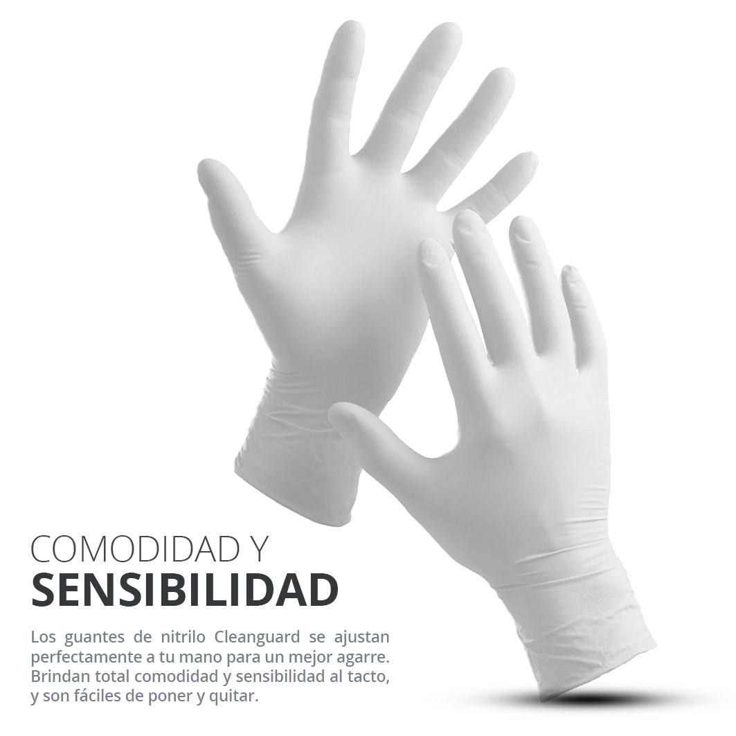 Guantes Latex Exploración Examinación Uso Médico Sin Polvo
