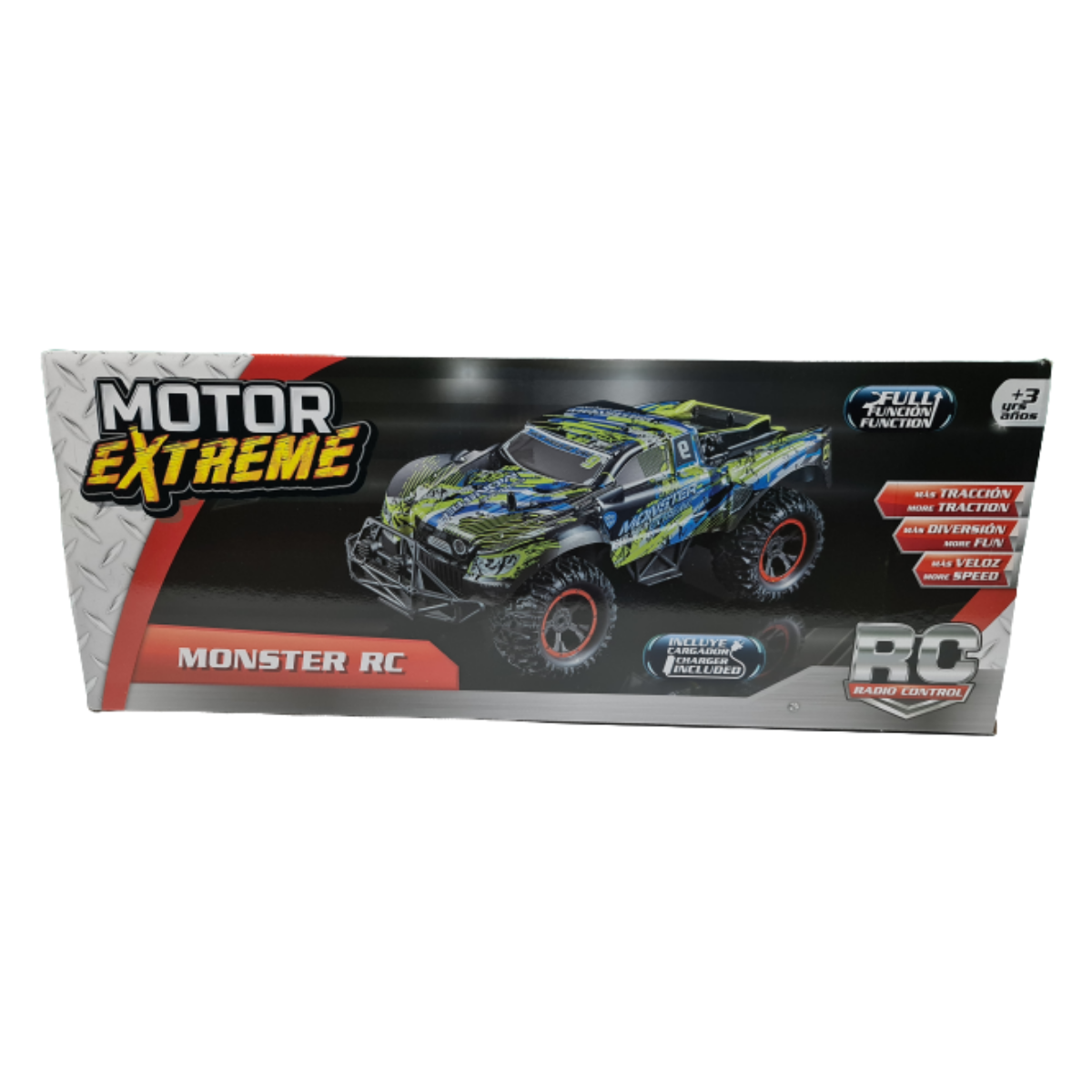 Camioneta Monster RC Radio Control Motor Extreme