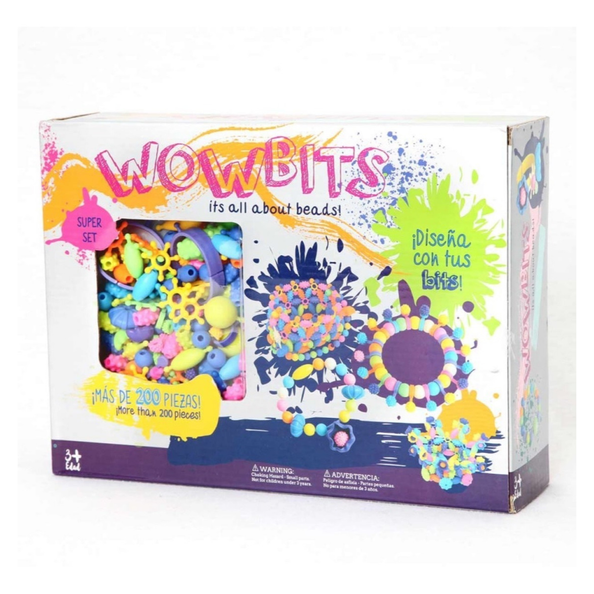 Set Cuentas Para Hacer Pulseras Juguete Para Niños