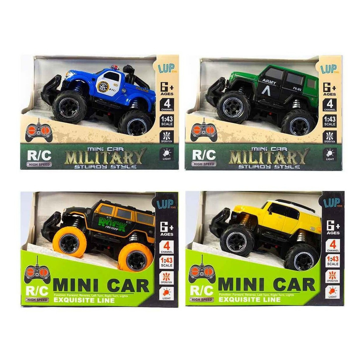 Mini Carro De Juguete Radio Control Mini Car 4x4