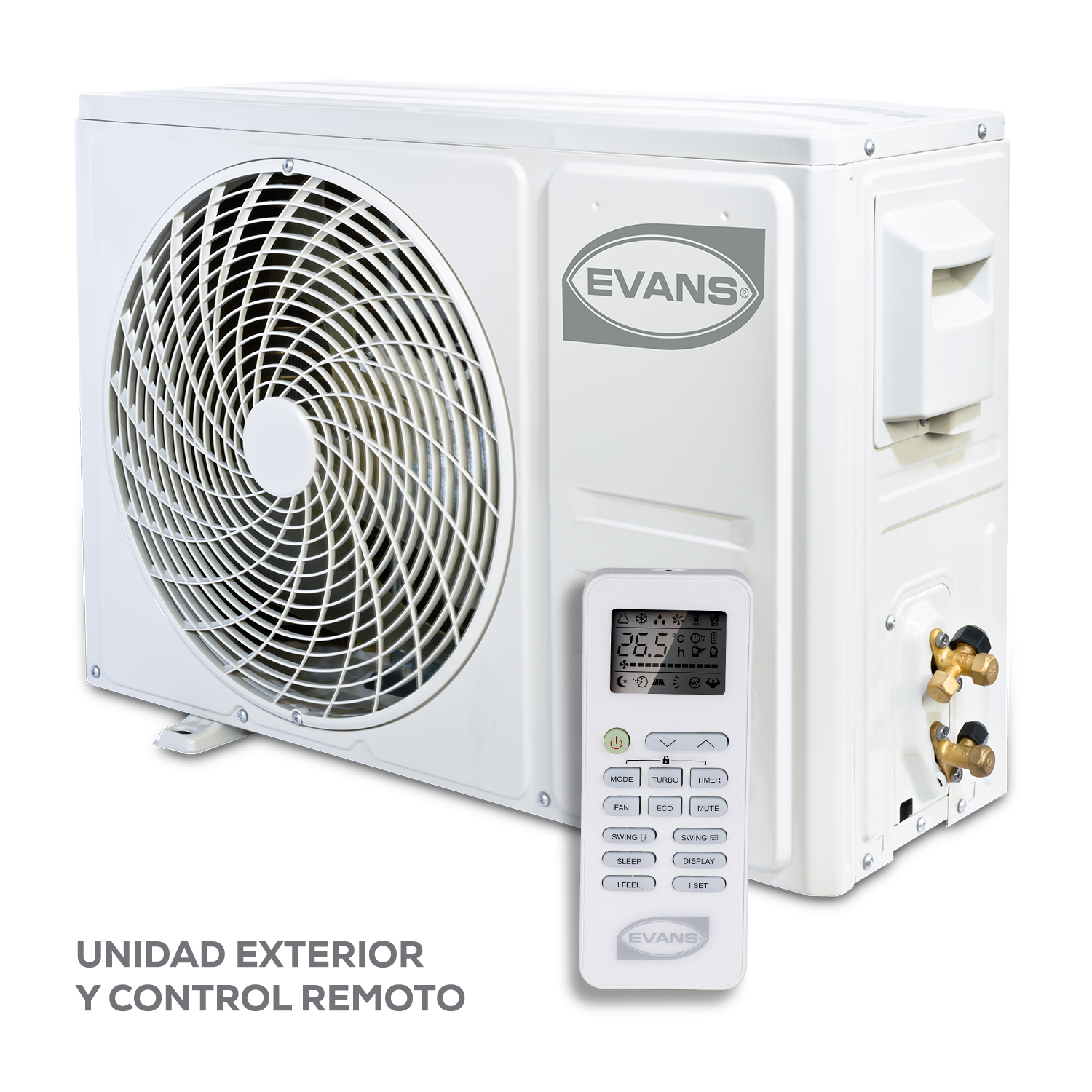 Aire Acondicionado Minisplit Inverter Evans MedicAir 1.5ton Seer17 220v ...