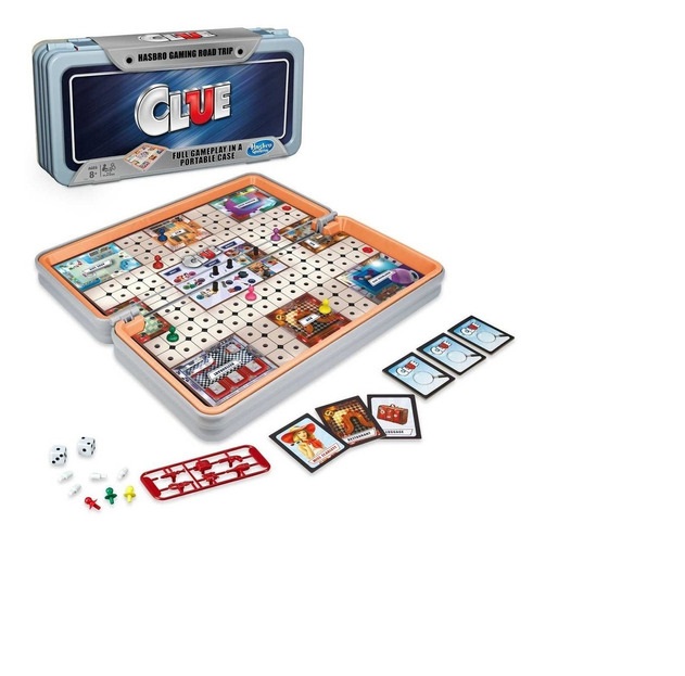 Juego De Mesa Clue Road Trip Series Hasbro Gaming