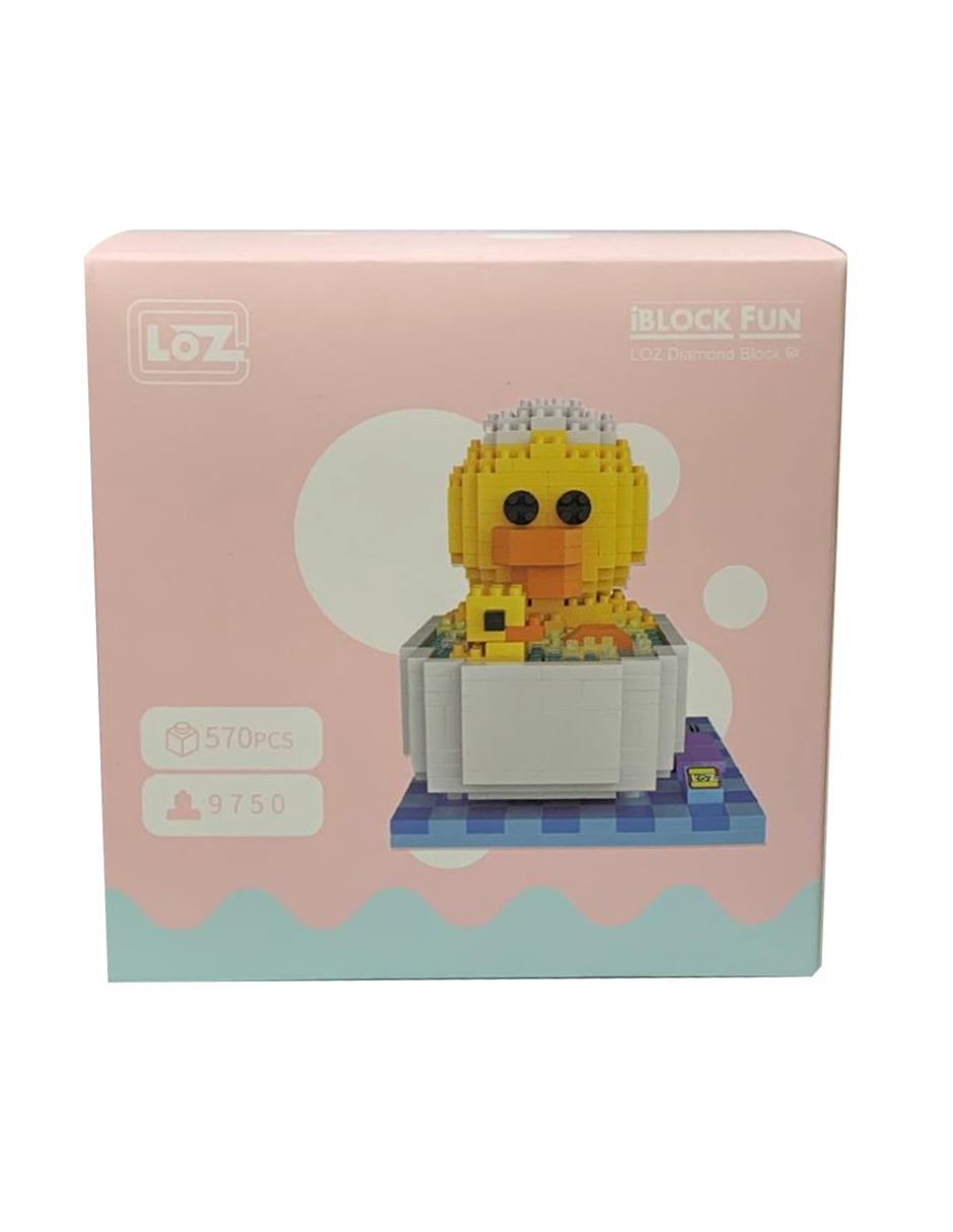 Kit Construcción 3d Bloques Bañando a Sally Juguete Niños Multicolor Loz