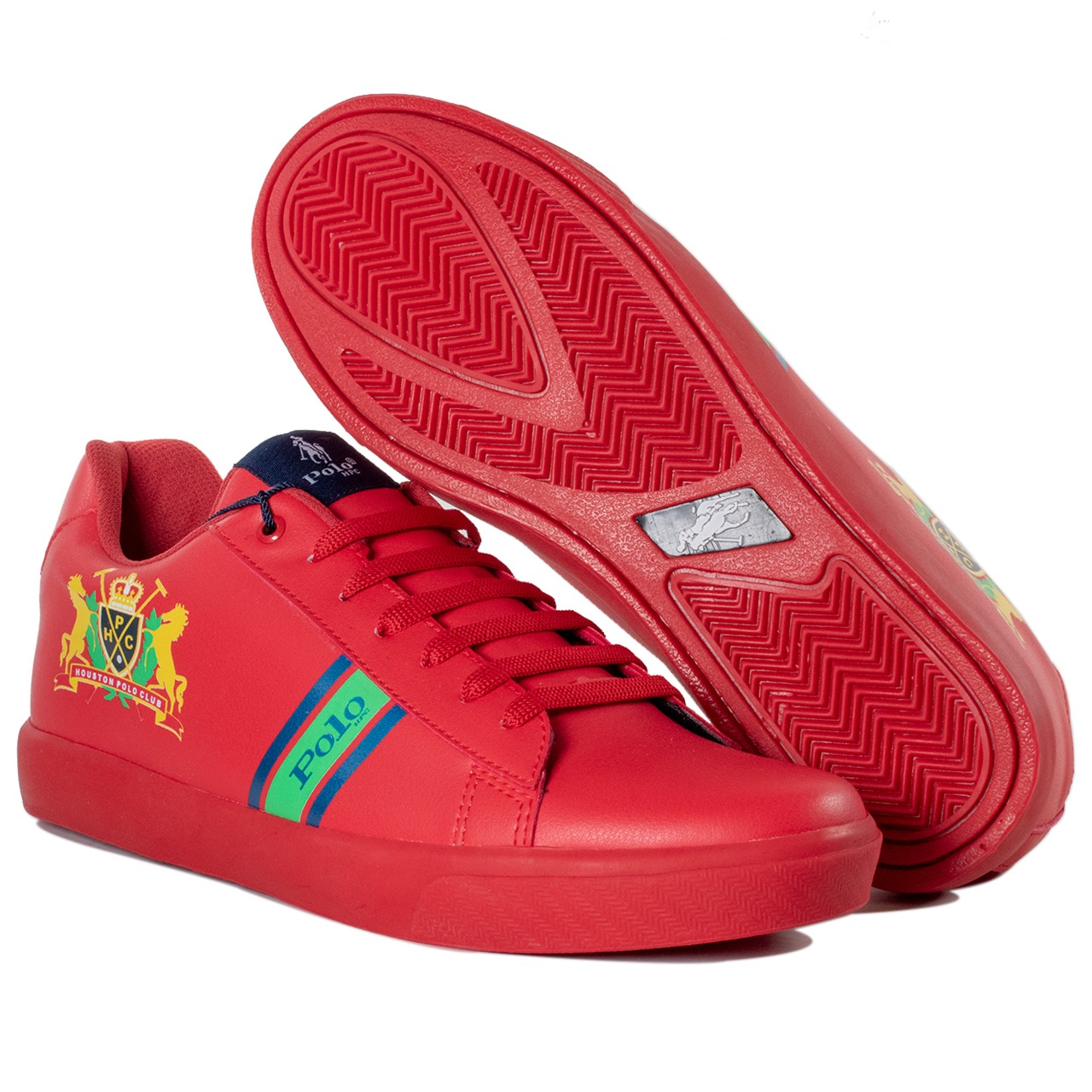 Tenis Casual Polo Rojo 