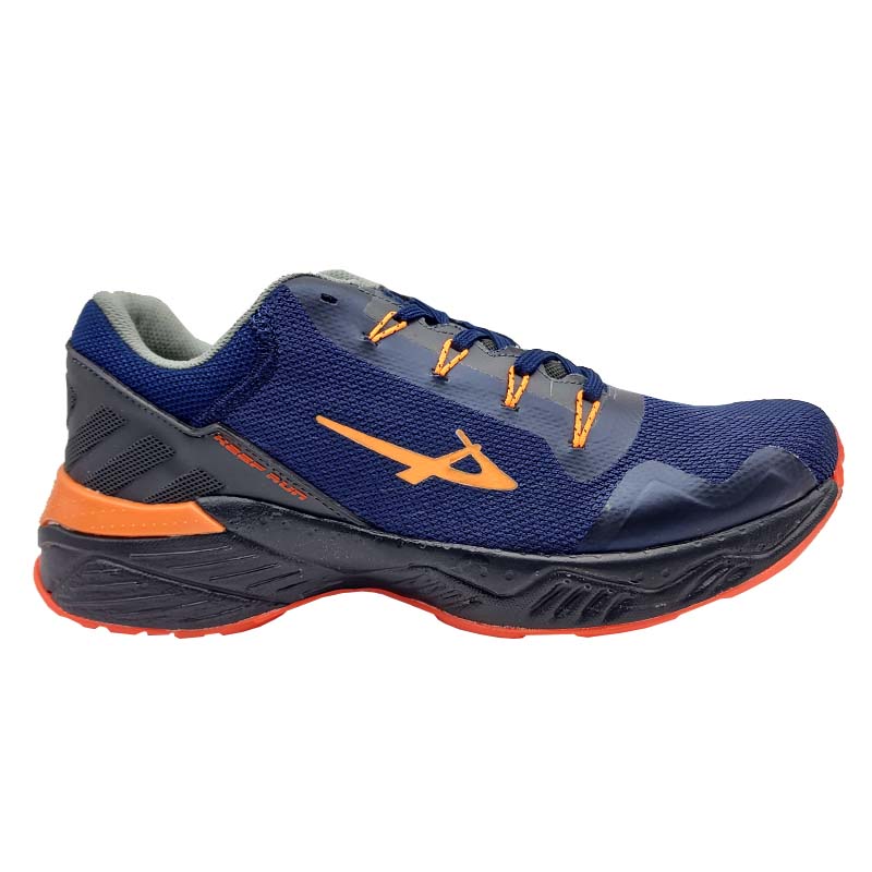 Tenis Pontiac 316 Marino Naranja Hombre Running Ejercicio