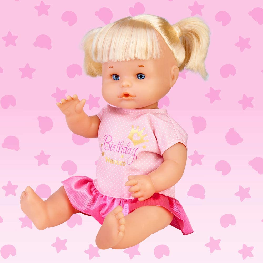 Nenuco Feliz Cumpleaños 35 Cm El Pastel Se Corta En 4 Trozos