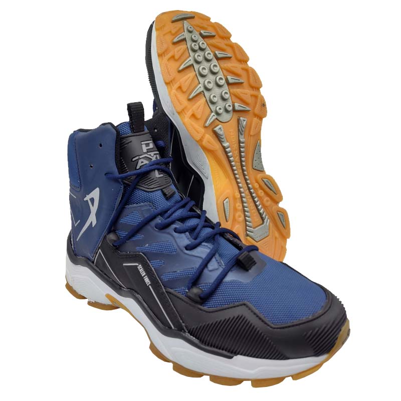 Tenis Pontiac 732 Azul Marino Negro Hombre Bota Montaña Senderismo Basketball