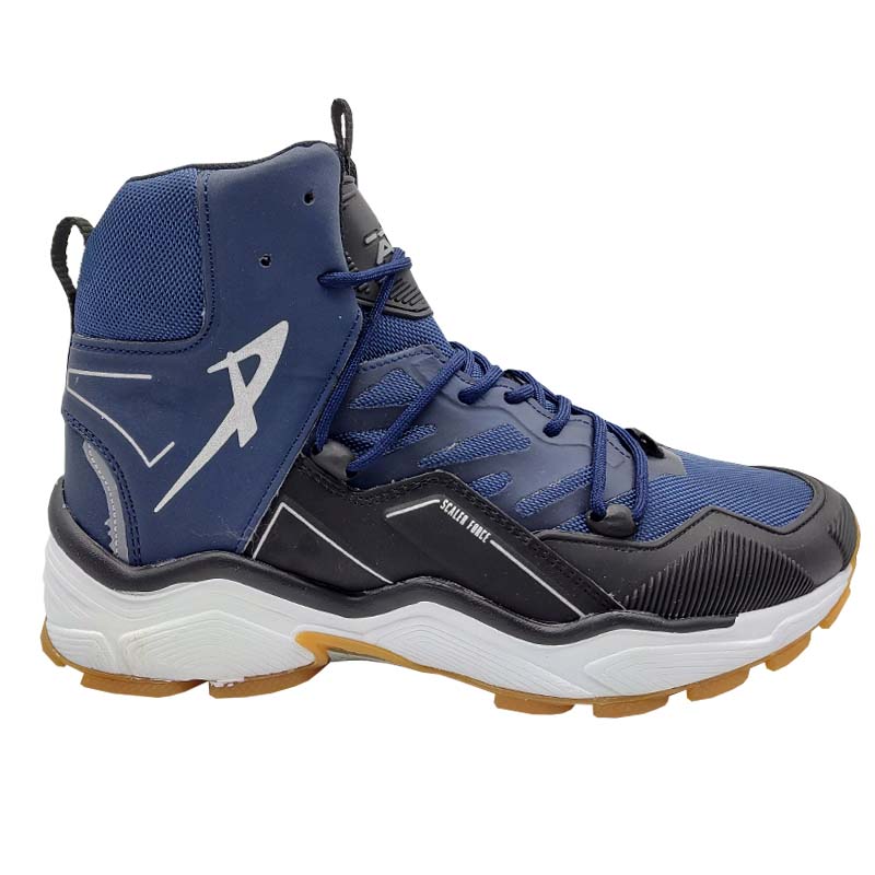 Tenis Pontiac 732 Azul Marino Negro Hombre Bota Montaña Senderismo Basketball