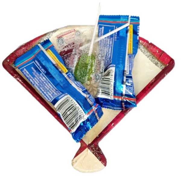 plato en forma de abanico NAVIDEÑO