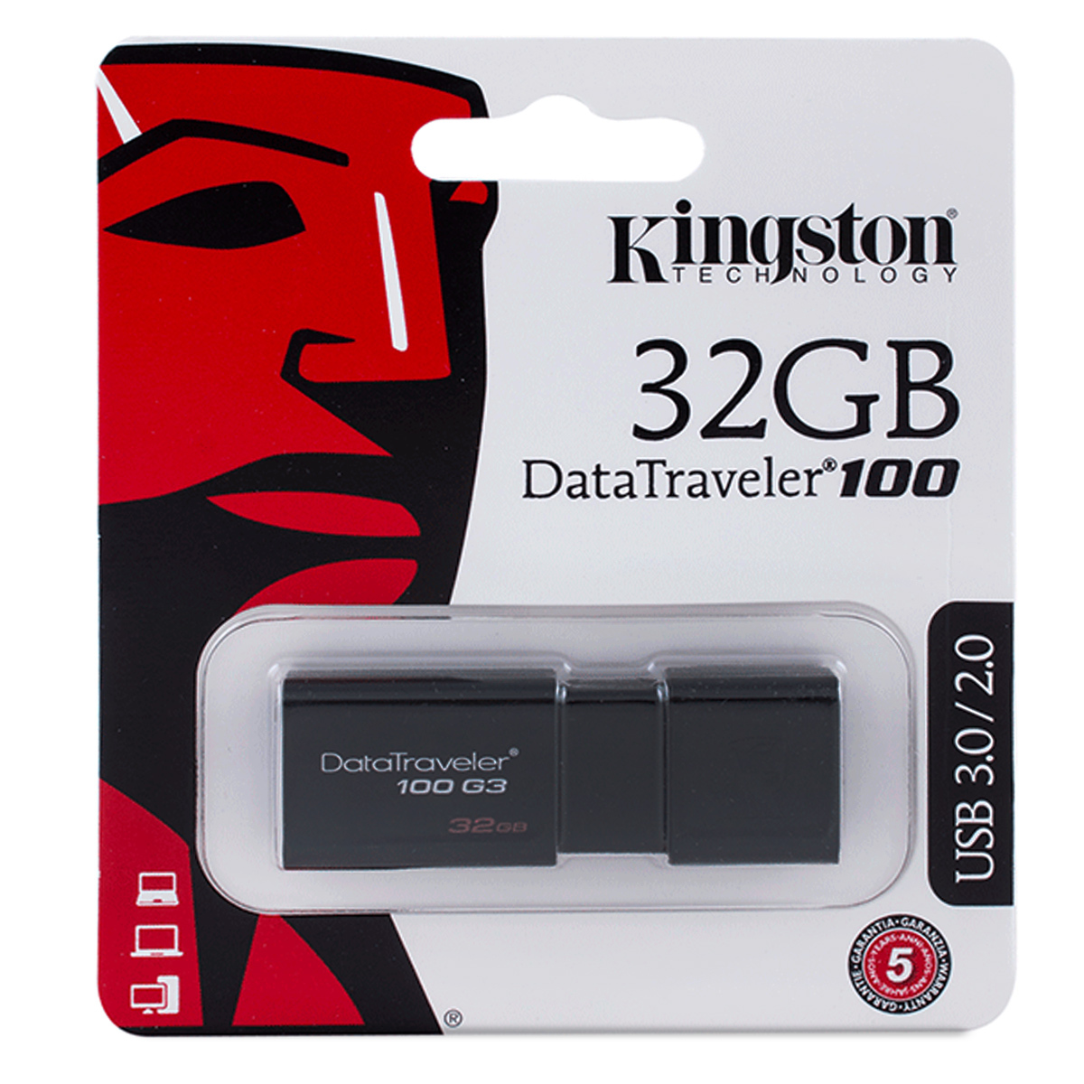 Memoria USB 2.0 Kingston 32 GB