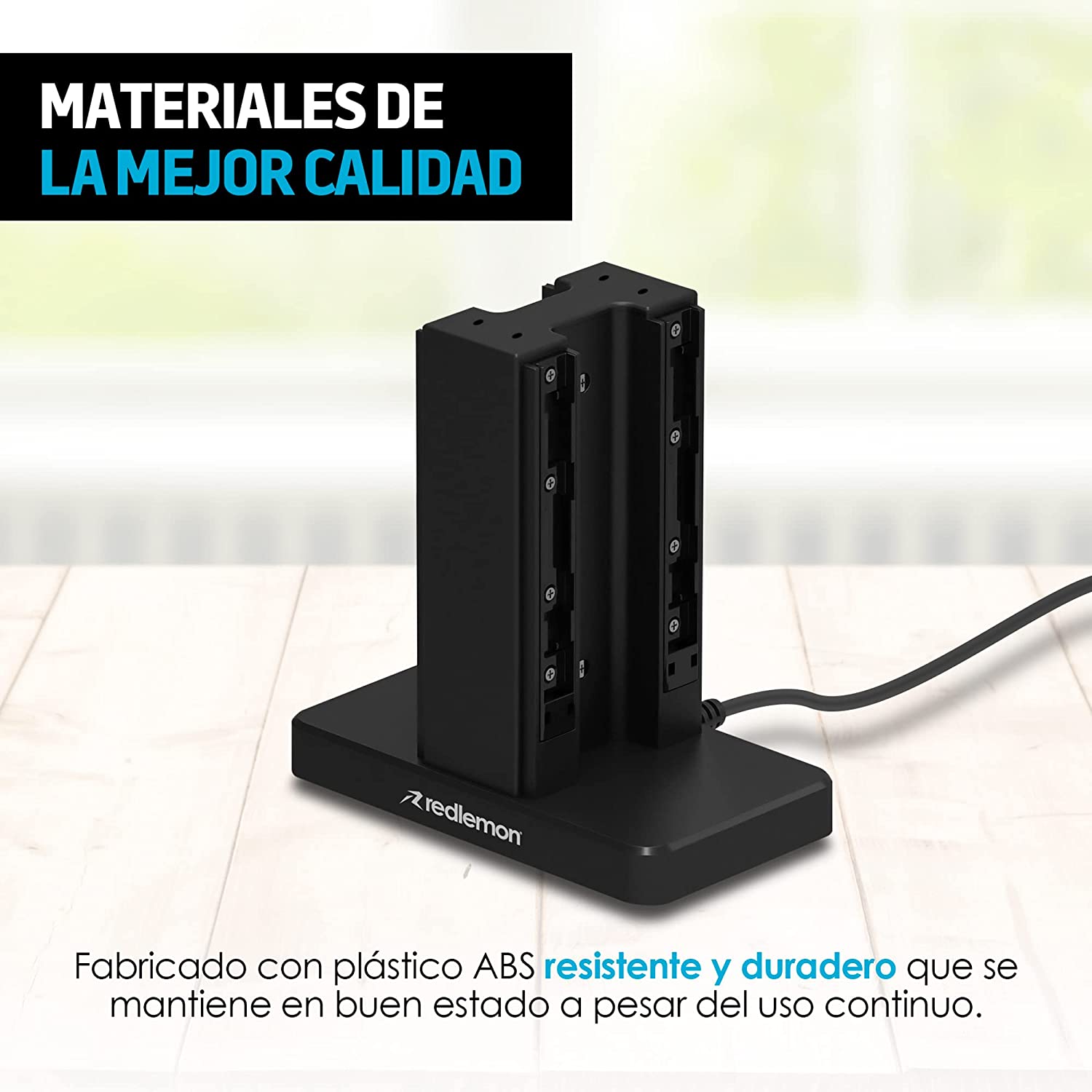 Base Cargador Para Controles Joy Con Nintendo Switch 4 Controles Con Indicadores LED