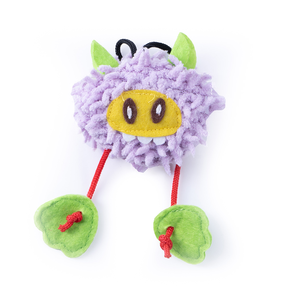 Juguete para Gato de Peluche Monster Morado