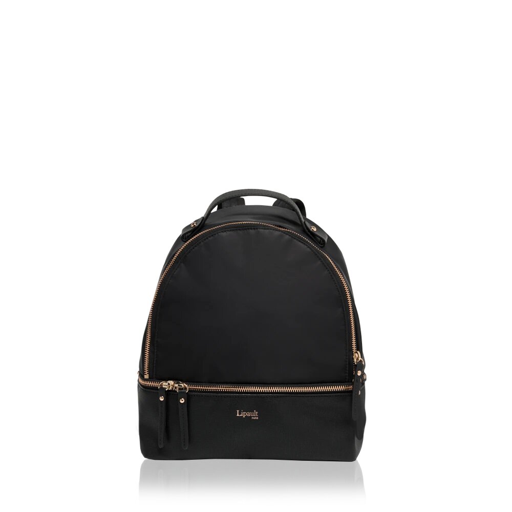 Lipault Mochila Plume Avenue Nano Backpack Chica JET Negra