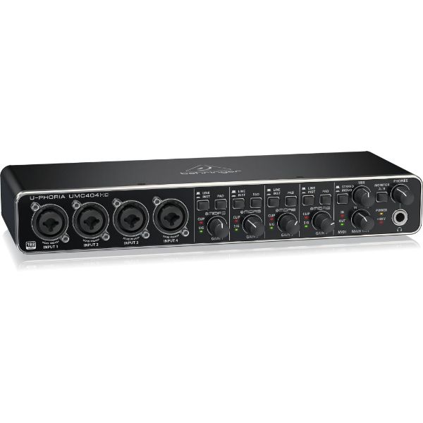 Interface De Audio Behringer UMC404HD 4 CH