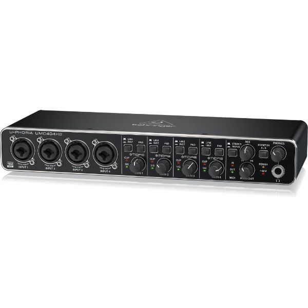 Interface De Audio Behringer UMC404HD 4 CH