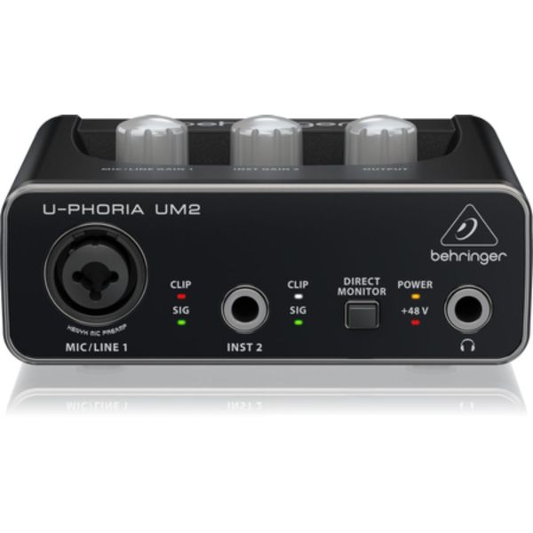 Interface De Audio Behringer U-PHORIA UM2