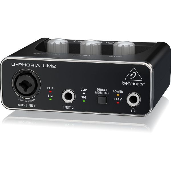 Interface De Audio Behringer U-PHORIA UM2