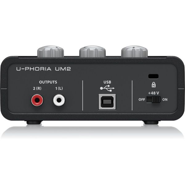 Interface De Audio Behringer U-PHORIA UM2
