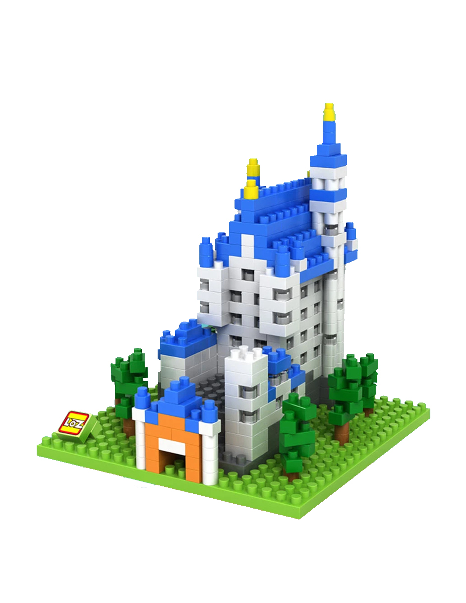 Kit Construccion Nuevo Castillo Piedra Cisne Multicolor LOZ