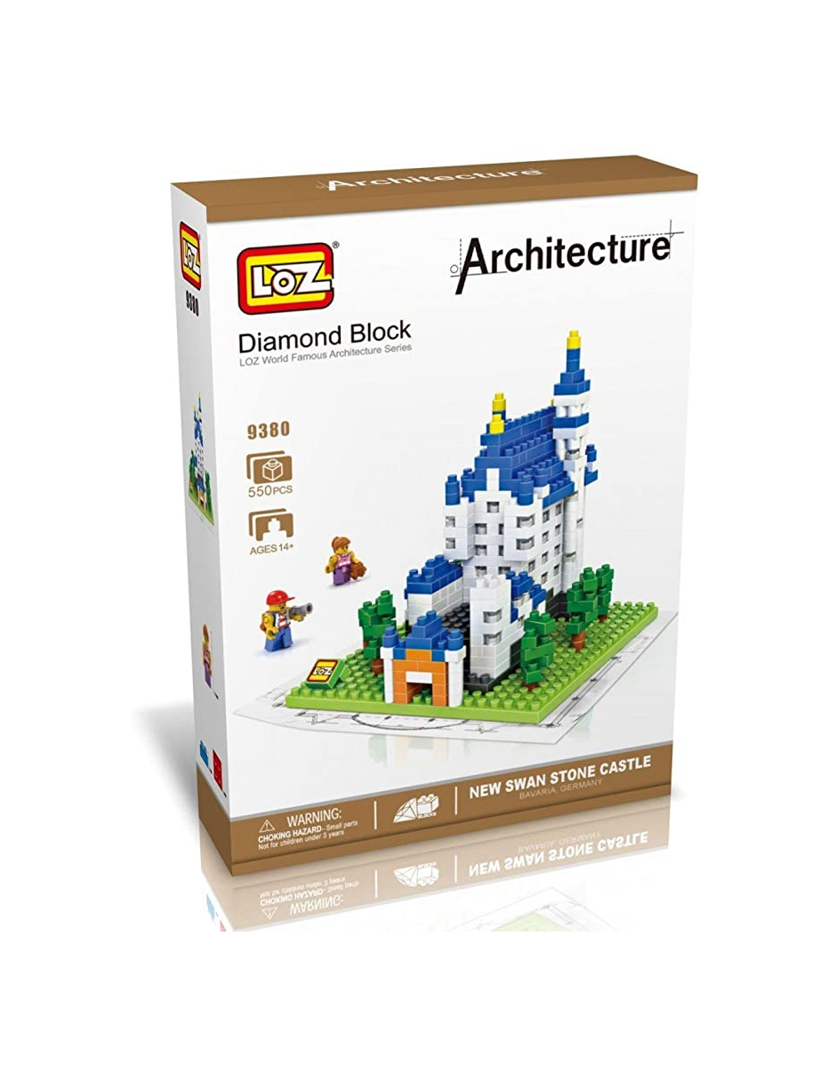 Kit Construccion Nuevo Castillo Piedra Cisne Multicolor LOZ