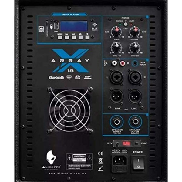 Sistema lineal Alien Pro equipo de audio X-ARRAY18 con Subwoofer 