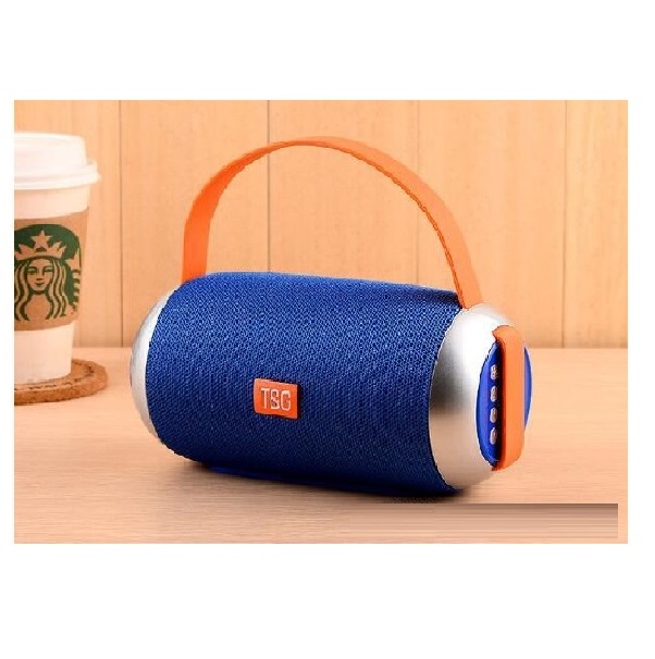 Bocina Portatil Azul Bluetooth Usb Sd Radio Tg112 Tyg