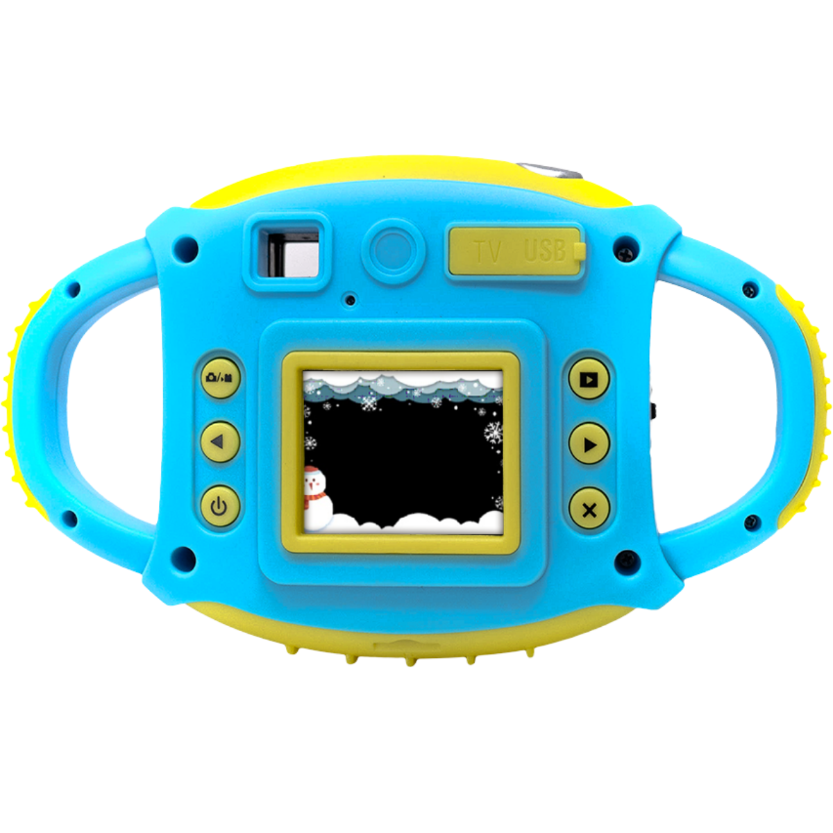 Cámara Digital Para Niños Necnon Ncd-Kidscam Celeste