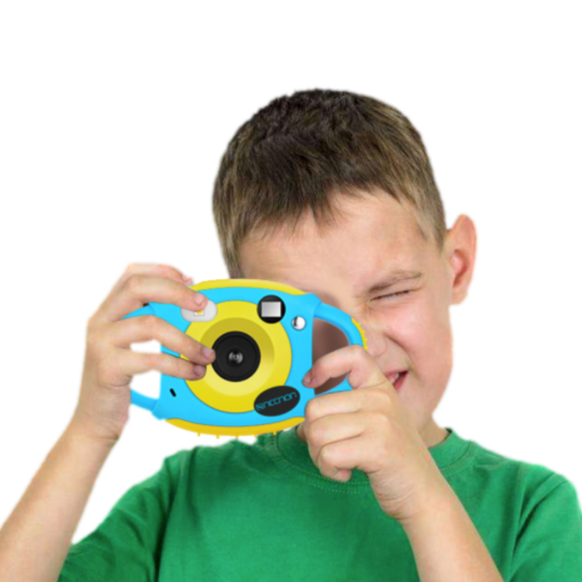 Cámara Digital Para Niños Necnon Ncd-Kidscam Celeste