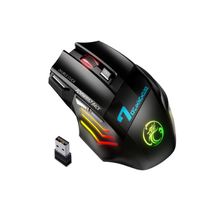Mouse Inalambrico Recargable Gamer G7