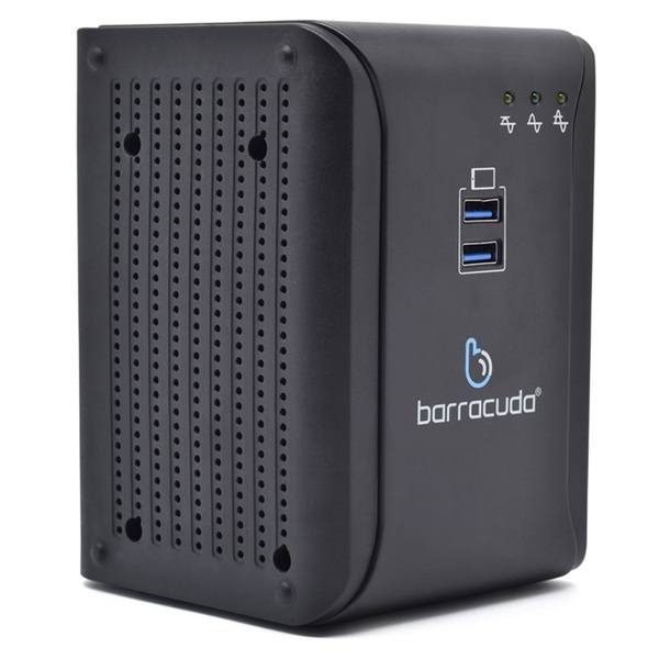 Regulador De Voltaje Barracuda AVR1300 con 2 Puertos USB y 8 Contactos con Indicadores Led