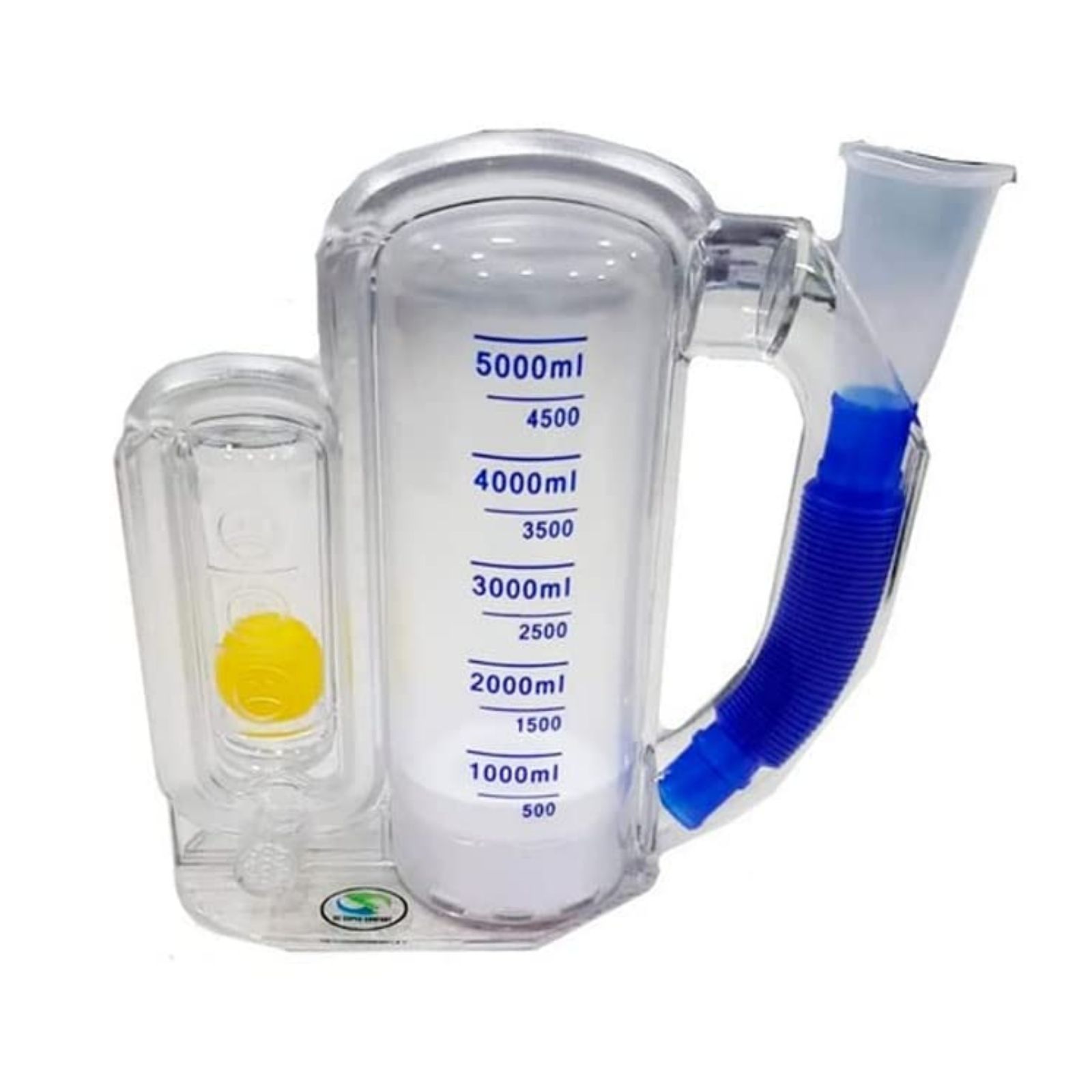 Espirometro De Incentivo Adulto 5000 Ejercitador Pulmonar.
