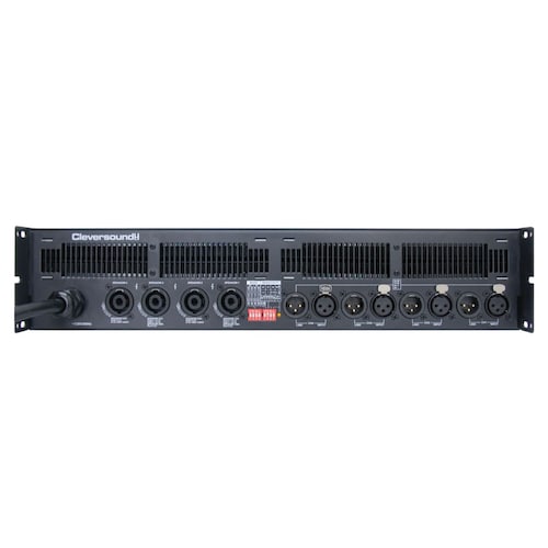 Amplificador Cleversound XL 10000 10000 Watts 4 Canales