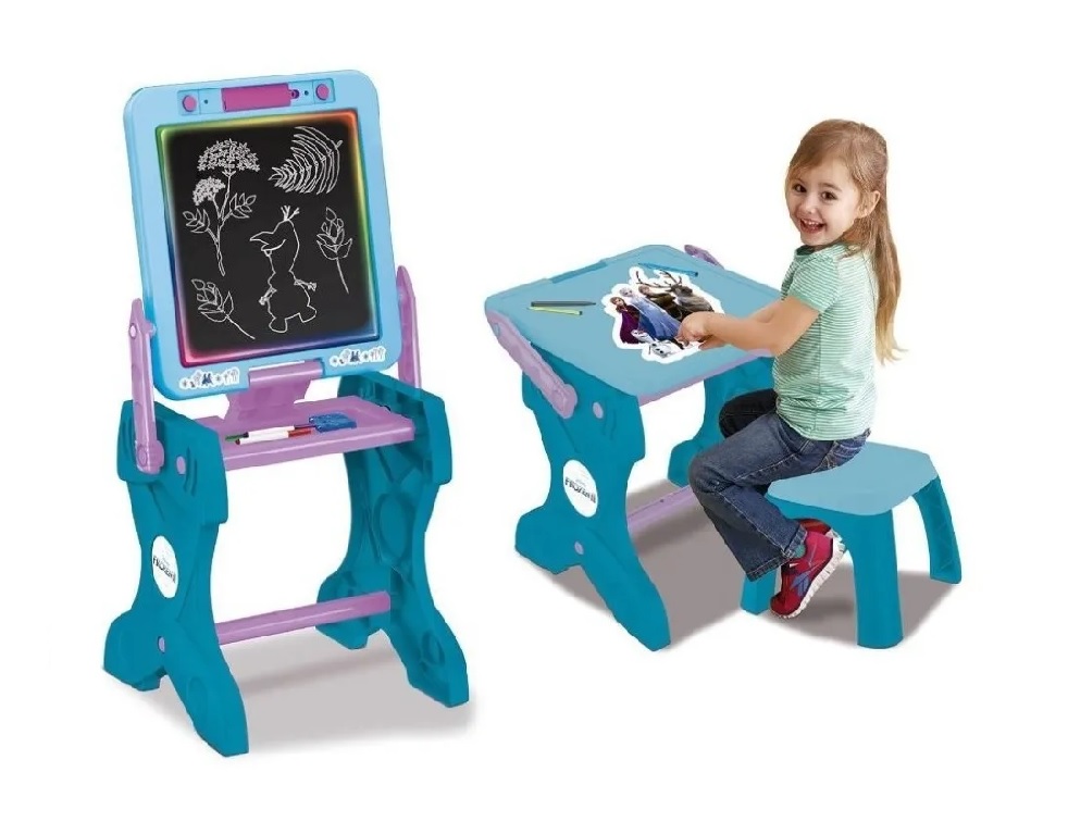 Pizarron Multifuncional Caballete 2 en 1 Frozen