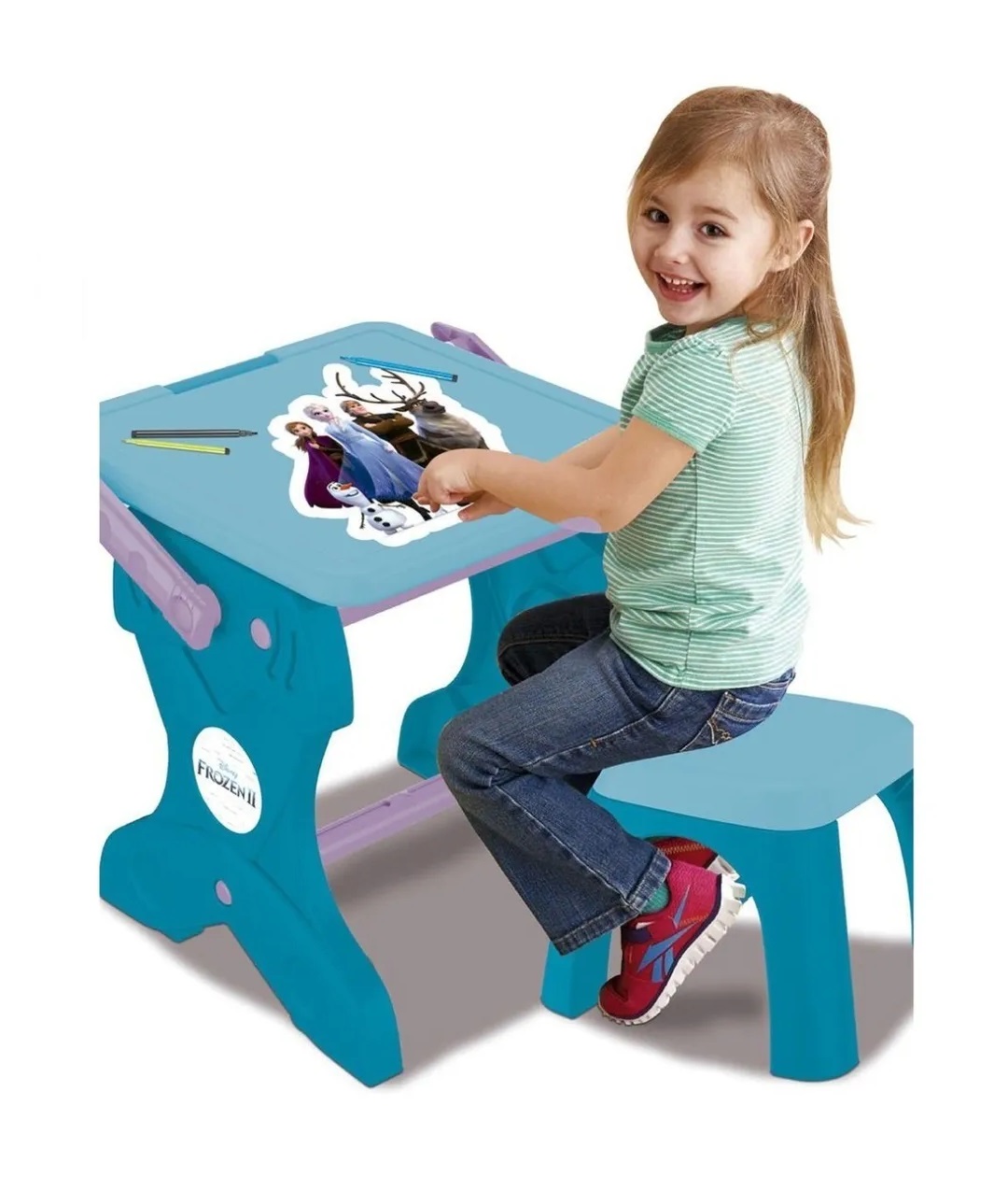 Pizarron Multifuncional Caballete 2 en 1 Frozen