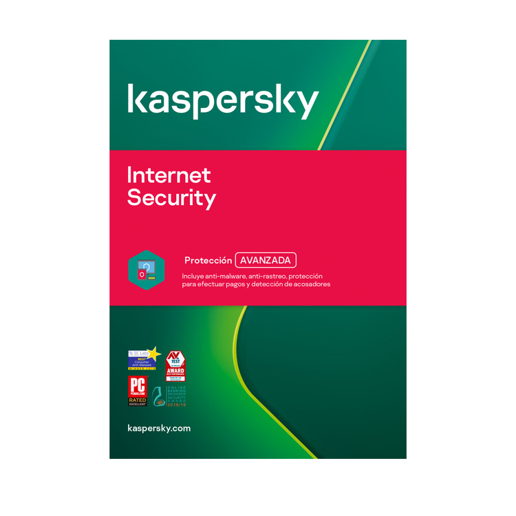 Anti-virus Kaspersky Internet Security 1 Dispositivo 1 Año
