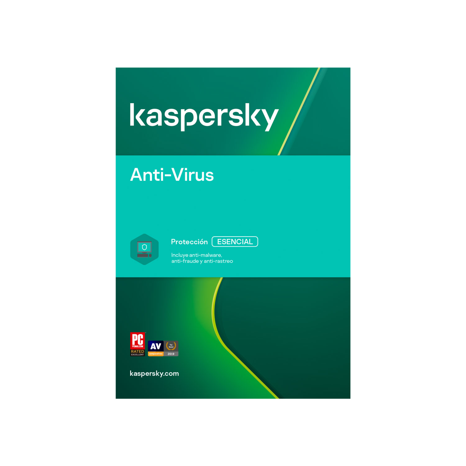 Kaspersky Anti-virus 1 Usuario 1 Año