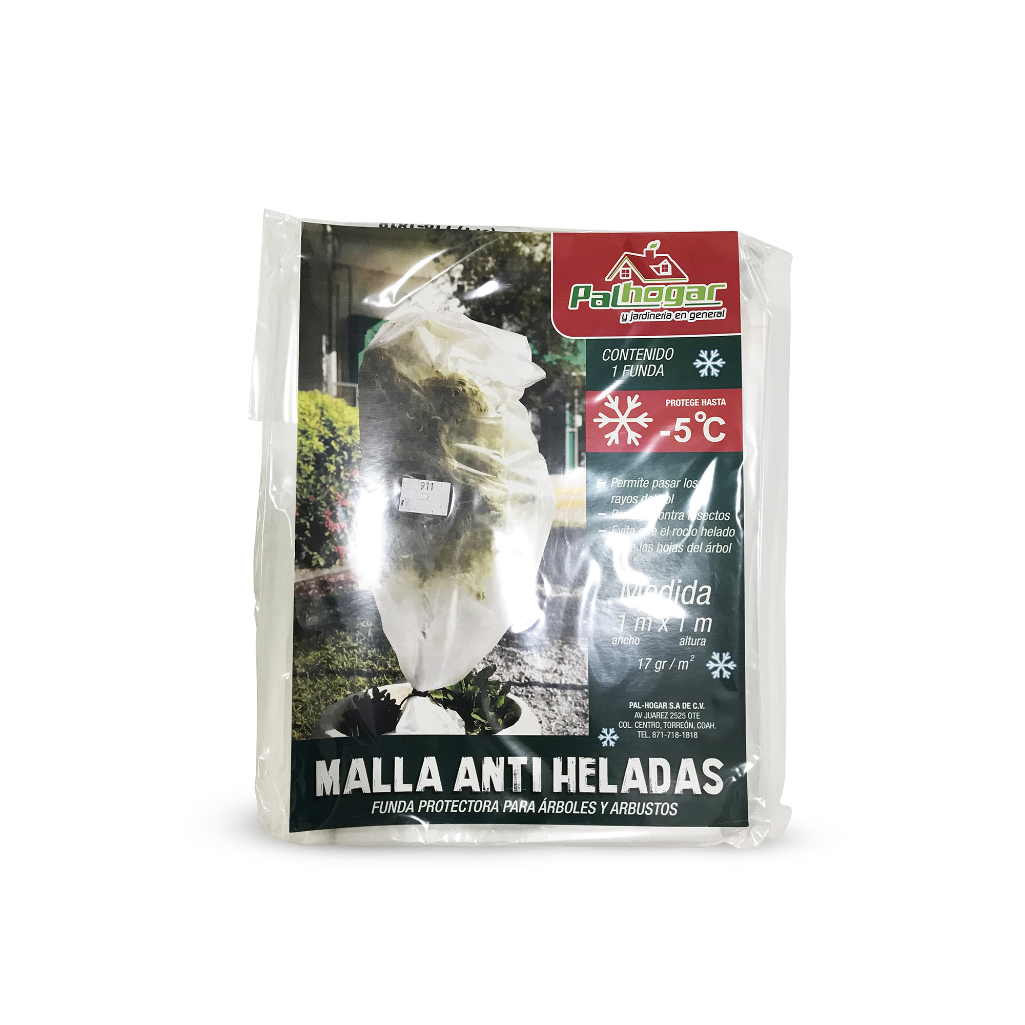 Malla Antihelada De 1 X 1 Mts