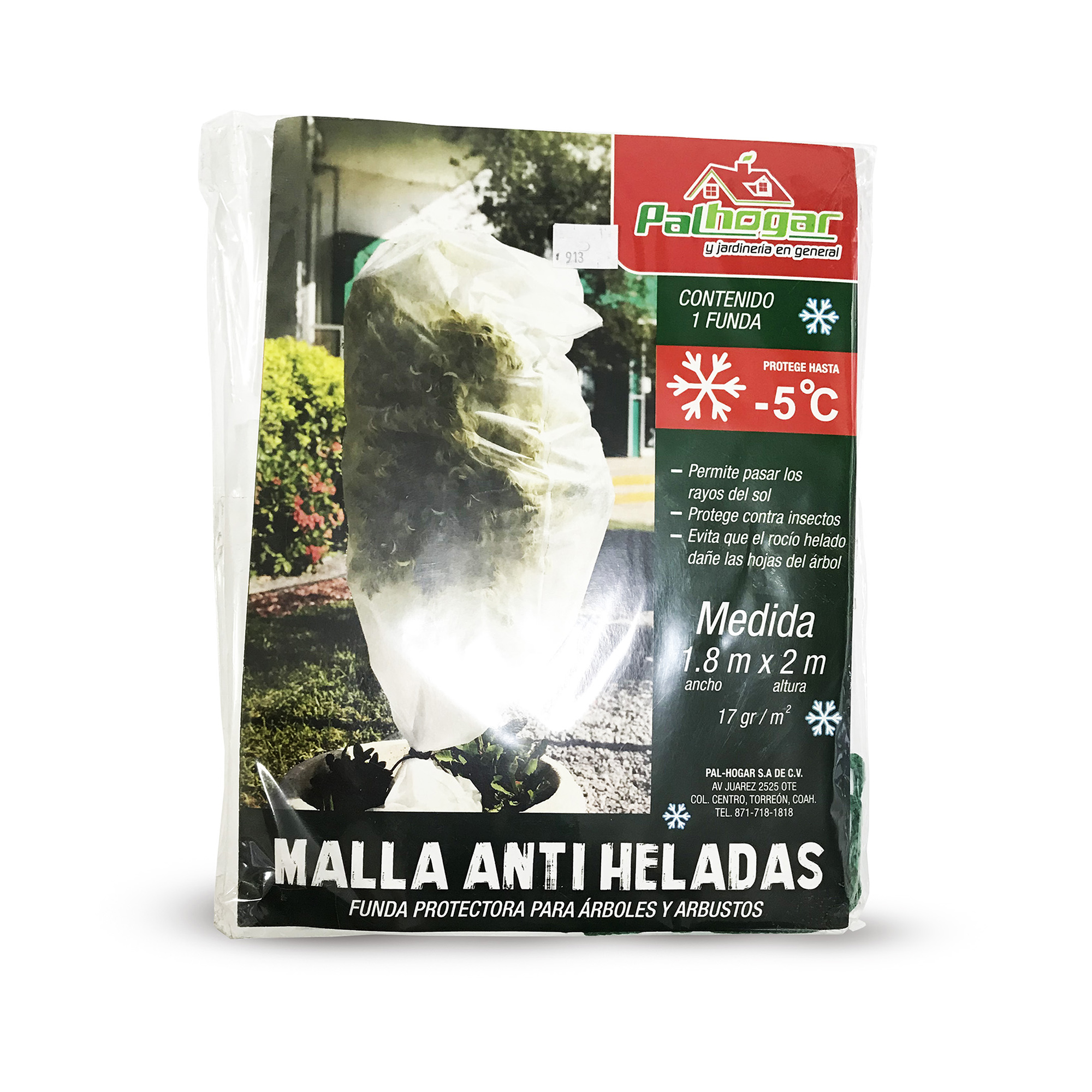 Malla Antihelada De 1.8 X 2 Mts