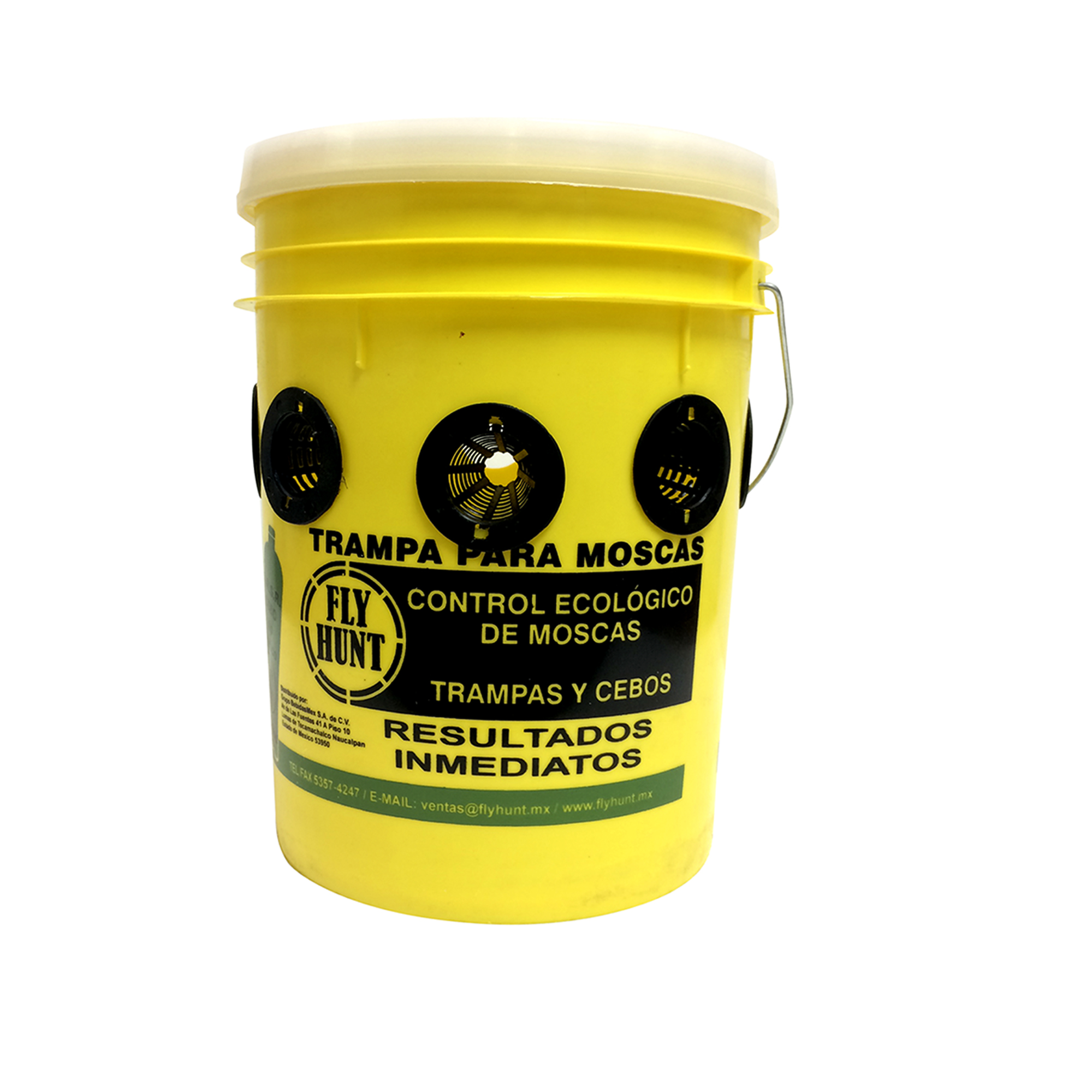 Trampa Para Mosca Fly Hunt 10 Lts Sin Atrayente
