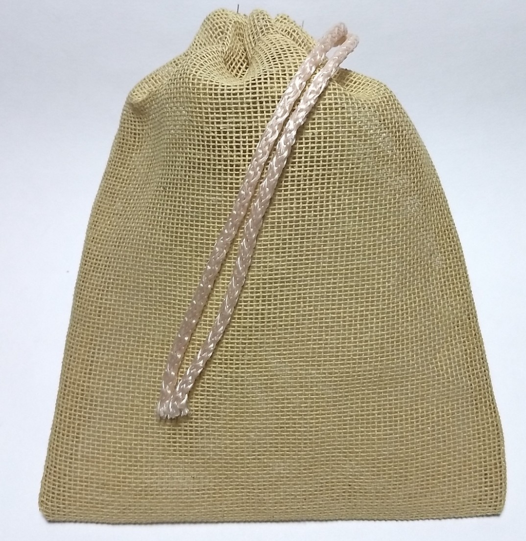 Bolsa de yute tipo costal