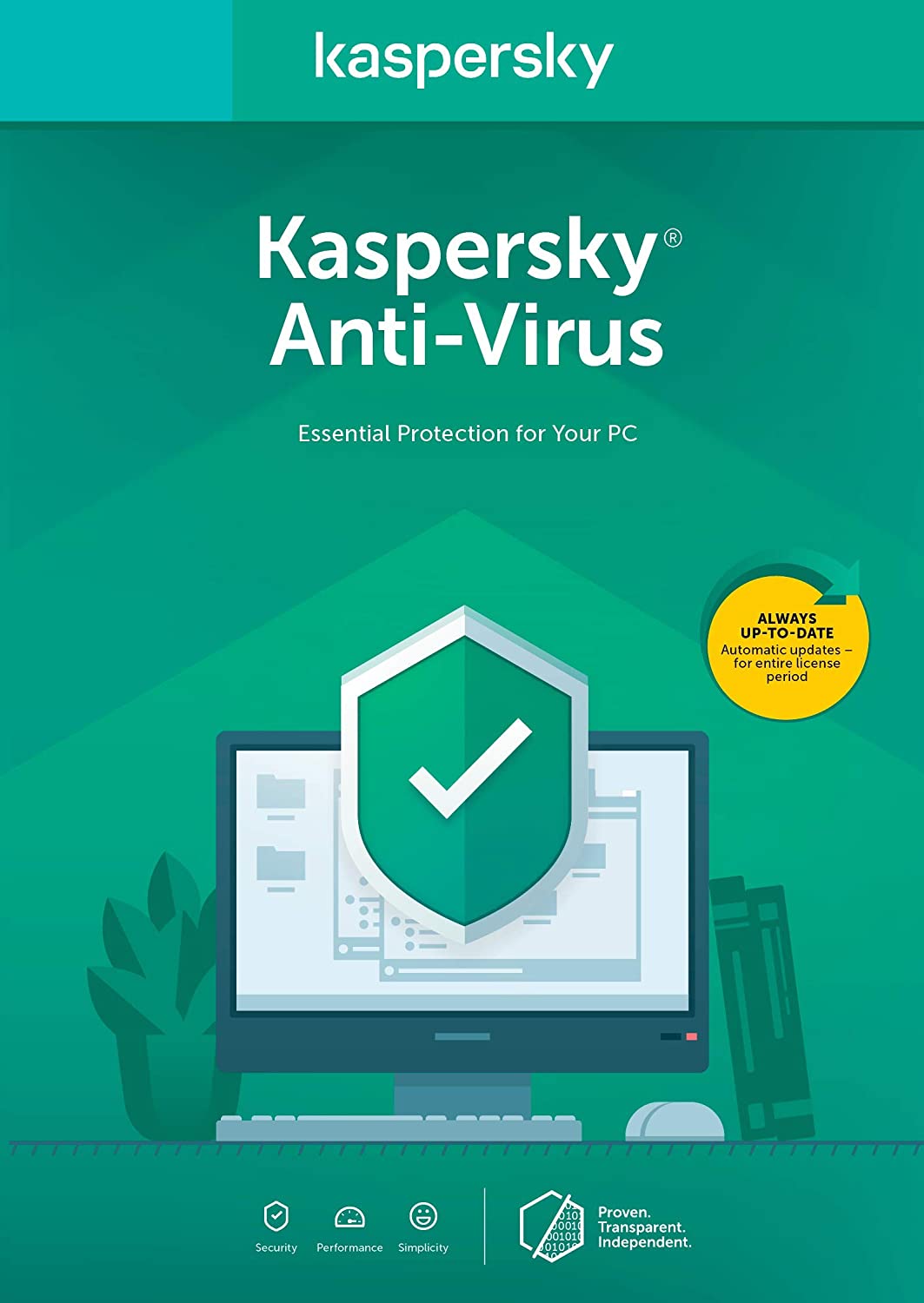 Kaspersky Anti-virus 3 PC 1 Año