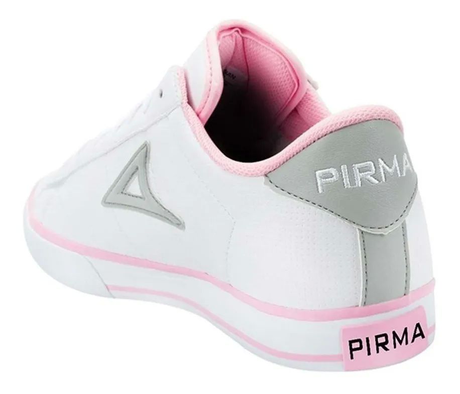 Tenis Casual Pirma Brasil Dama Blanco/Rosa 