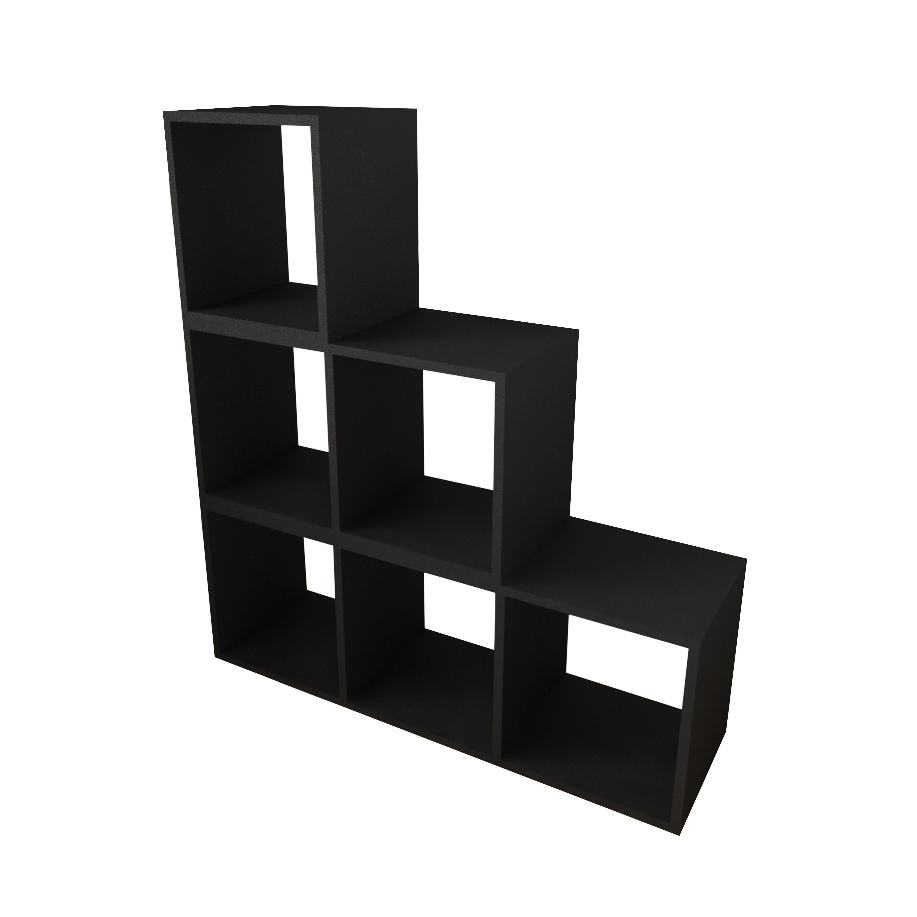 Librero Modular negro 