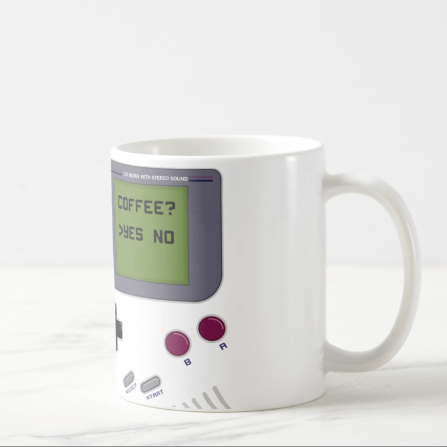 Game Boy Mug, Taza de ceramica Game Boy 