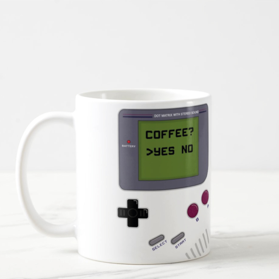 Game Boy Mug, Taza de ceramica Game Boy 