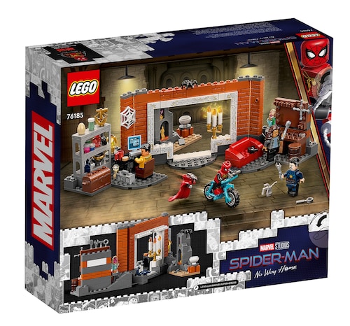 Lego Spiderman en el taller del santuario No way home