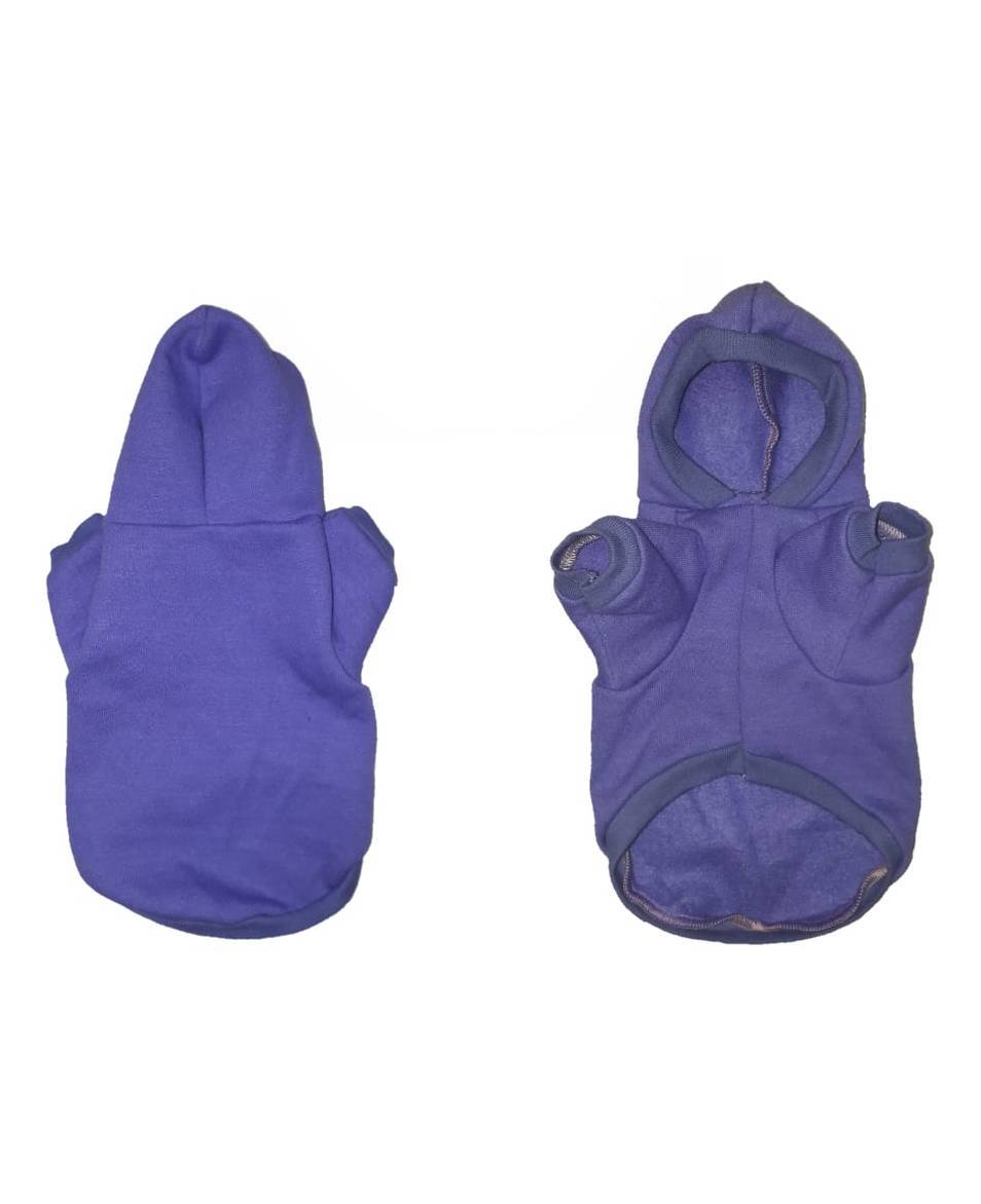 Sudadera Ropa para mascota perro o gato especiales para frío LILA
