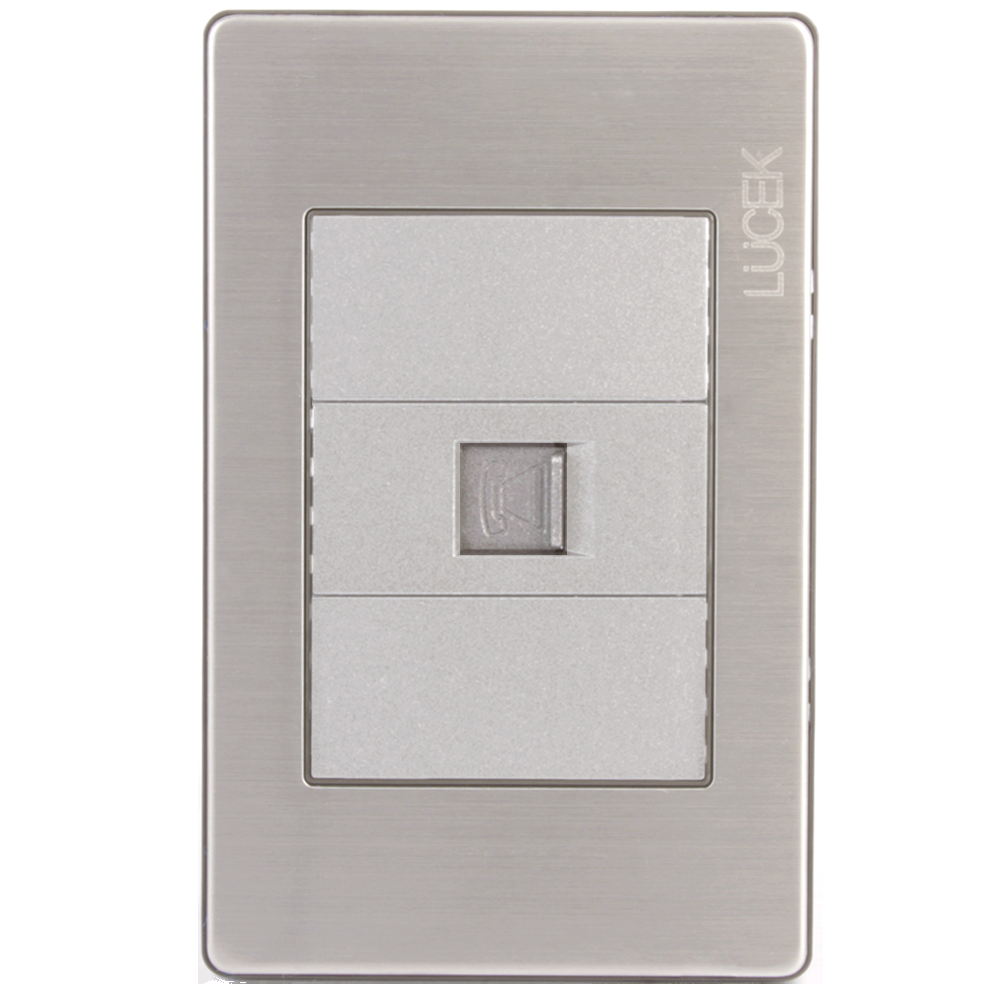 BP12  'PLACA METALICA  CON CONEXIÓN A MÓDEM/INTERNET LUCEK