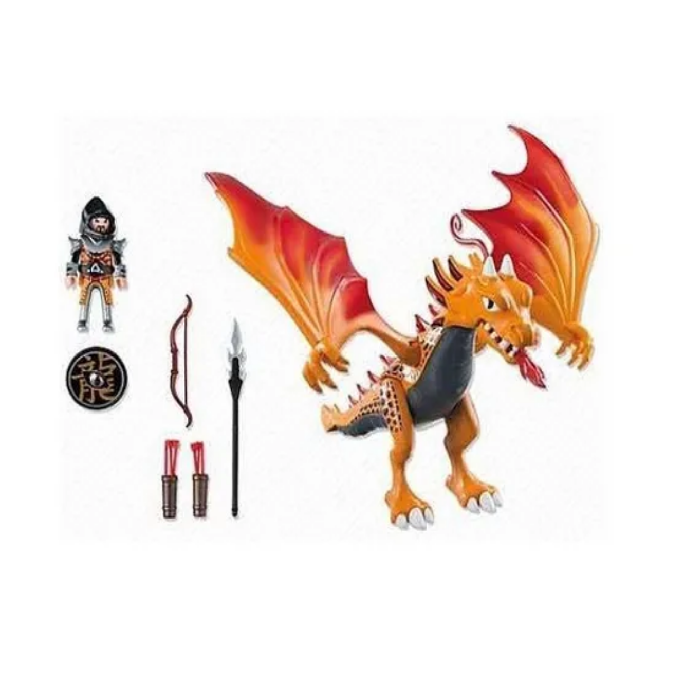 Playmobil 5483 Dragón Chino de Fuego Tb !